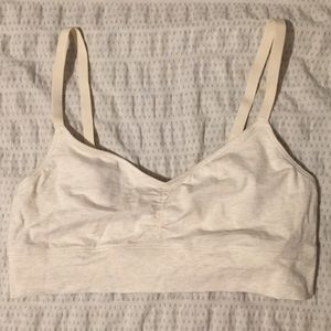 Aerie Cream Colored bralette- chill play move